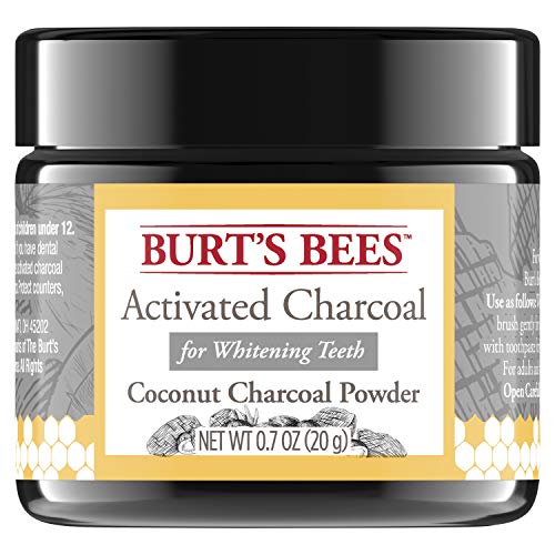 Burt's Bees Activated Coconut Charcoal Powder for Teeth Whitening, 20g, Only $10.02