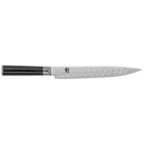 Shun Classic 9-Inch Hollow-Ground Slicing Knife by Shun Cutlery; Impressive, Handcrafted Japanese Knife Produces Exceptionally Thin Cuts and Slices, Only $117.88