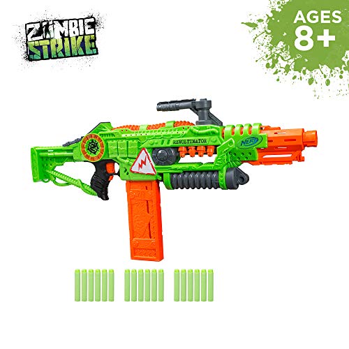 Revoltinator Nerf Zombie Strike Toy Blaster with motorized Lights Sounds & 18 Official Darts for Kids, Teens, & Adults, Only $45.68, You Save $4.31 (9%)