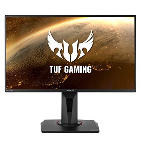ASUS TUF Gaming VG259QM 24.5” Monitor, 1080P Full HD (1920 x 1080), Fast IPS, 280Hz (Supports 144Hz), G-SYNC Compatible, Extreme Low Motion Blur Sync, 1ms, DisplayHDR 400, Eye Care, Only $219.99