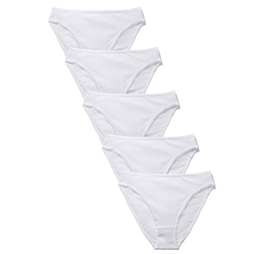 Amazon Brand - Iris & Lilly Women's Cotton High Leg Brief Panty, Multipack, Only $4.21, You Save