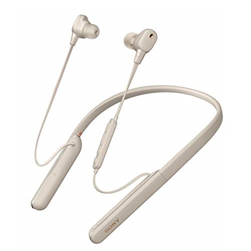 Sony WI-1000XM2 Industry Leading Noise Canceling Wireless Behind-Neck in Ear Headset/Headphones with mic for Phone Call with Alexa Voice Control, Silver, Only $198.00, You Save $101.99 (34%)