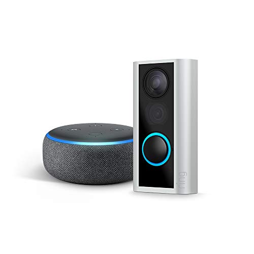 Ring Peephole Cam with Echo Dot (3rd Gen) - Charcoal $69.99
