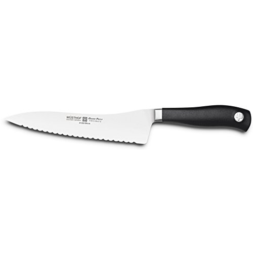 Wusthof Grand Prix II Offset Handle Serrated Deli Knife, 8-Inch, Only $44.99