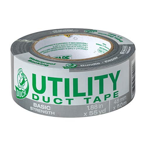 Duck Tape Brand  1118393 Utility Duct Tape Basic Strength, 1-Pack 1.88 Inch x 55 Yard Silver, Only $4.99