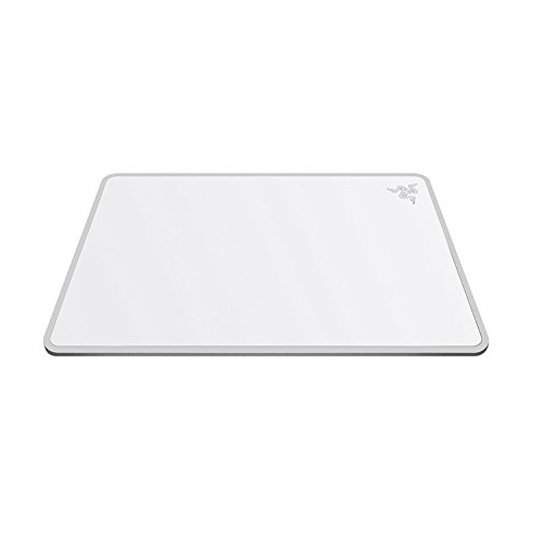 Razer Invicta Gaming Mouse Pad: Aircraft-Grade Aluminum Base - Included Double-Sided Mat Surface for Personalization - Anti-Slip Rubber Base - Mercury White, Only $29.99