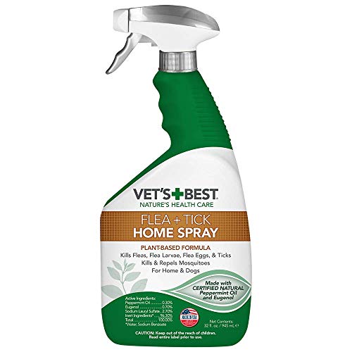 Vet's Best Flea and Tick Home Spray | Flea Treatment for Dogs and Home | Flea Killer with Certified Natural Oils  $11.48