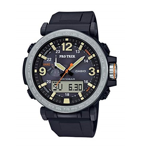 Casio Men's Pro Trek Japanese-Quartz Watch with Resin Strap, Black, 23.77 (Model: PRG-600-1CR), Only $139.99, You Save $160.01 (53%)