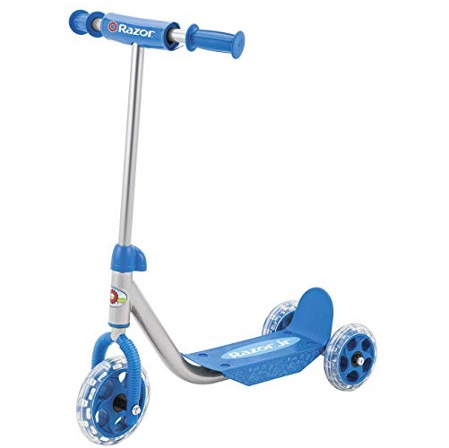 Razor Jr. 儿童三轮滑板车，蓝色，原价$44.99，现仅售$24.96