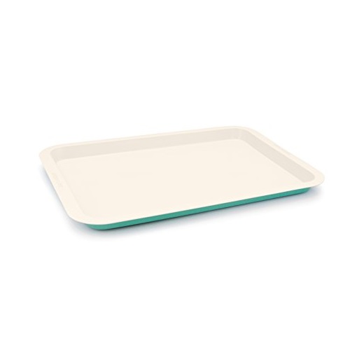 GreenLife Ceramic Non-Stick Cookie Sheet, Turquoise - BW000055-002, Only $12.14, You Save $11.33 (48%)