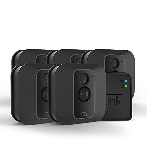 史低价！Blink XT2 室内外通用 1080P 无线智能监控系统，5个摄像头 $284.99 免运费