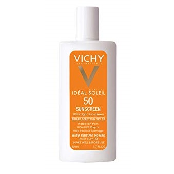 Vichy Idéal Soleil Ultra-Light Face Sunscreen SPF 50, 1.7 Fl Oz, Only $19.13   You Save $6.37 (25%)