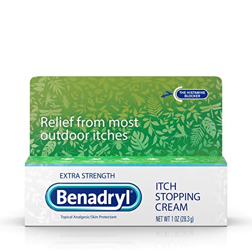 Benadryl Extra Strength Anti-Itch Relief Cream for Most Outdoor Itches, Topical Analgesic, 1 oz, Only $4.29