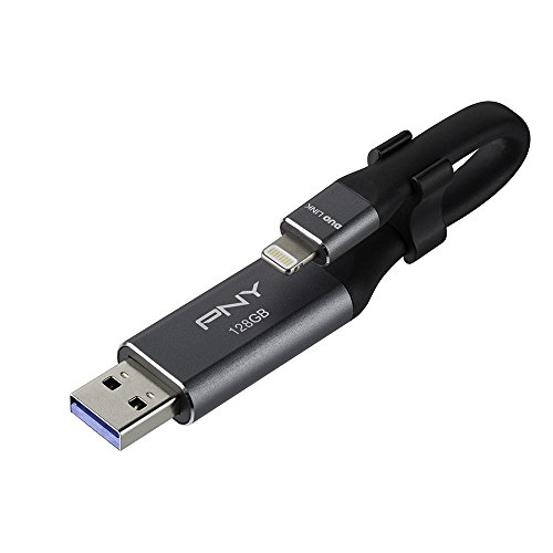 僅限今日！ PNY  Duo Link USB 3.0 雙頭 U盤，128GB，原價$59.99，現僅售$39.99，免運費！