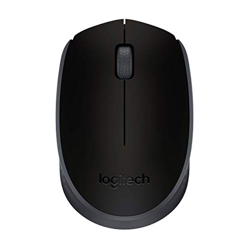 Logitech M170 2. 4GHz Wireless 3-Button Optical Scroll Mouse W/Nano USB Receiver (Black), Only $9.99