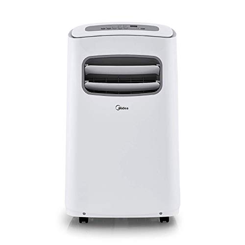Midea MAP10S1CWT 3-in-1 Portable Air Conditioner, Dehumidifier, Fan, for Rooms up to 200 sq ft Enabled, 10,000 BTU DOE (5,800 BTU SACC) control with Remote, Smartphone or Alexa,  Only $232.12