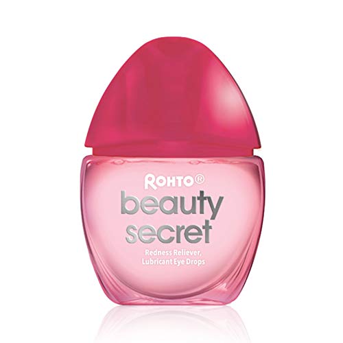 Rohto Beauty Secret Cooling Eye Drops 0.4fl oz. (Redness Reliever, Lubricant) - helps to whiten and refresh, red, irritated eyes, Only $6.23