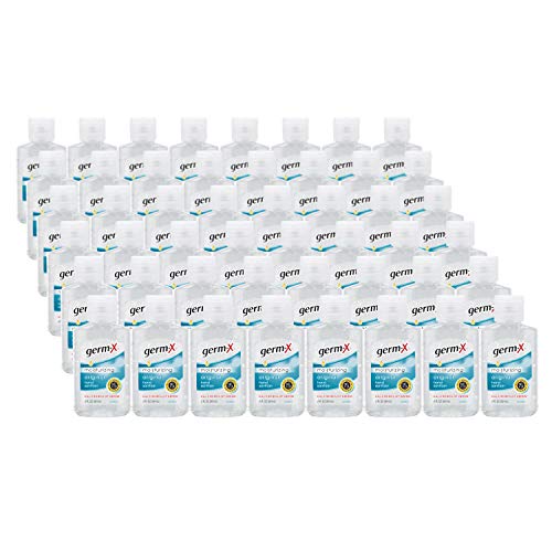 Germ-X Original Hand Sanitizer, 2 Fluid Ounce Bottles (Pack of 48), 96 Fl Oz, Only  $39.38