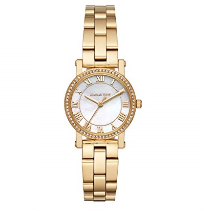 史低價！Michael Kors MK3682 金色 女士石英手錶，現僅售$65.00，免運費