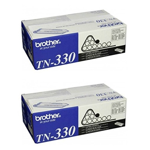 Brother Genuine TN-330 (TN330) Black Laser Toner Cartridge 2-Pack, Only $46.59, You Save $51.40 (52%)