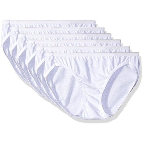 Hanes Women's 10 Pack Cotton Bikini Panty, Assorted, Size, Only $5.89