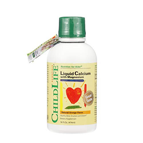 ChildLife Essentials Liquid Calcium/Magnesium for Infants, Babys, Kids, Toddlers, Children, and Teens, Natural Orange, 16 Fluid Ounce, Only $11.38