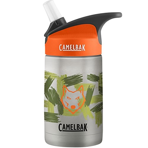 CamelBak Eddy Kids Vacuum Insulated Stainless Steel Bottle 12 oz, Wolf Camo, Only $13.30, You Save $6.70 (34%)