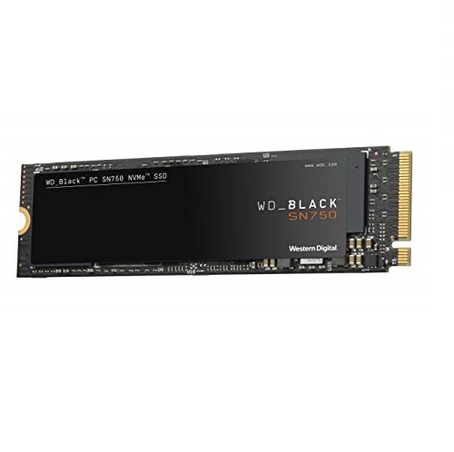 史低價！WD西數 BLACK SN750 黑盤 NVMe M.2 2280 固態硬碟，500GB 款，原價$129.99，現僅售$69.99，免運費！