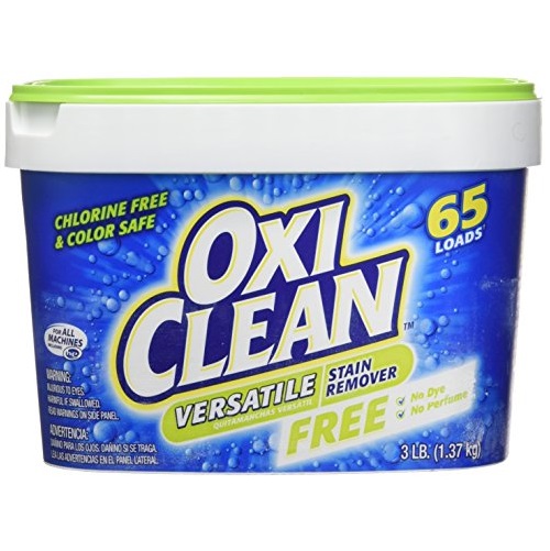 OxiClean Versatile Stain Remover Free, 3 Lbs, Green, Only $4.87