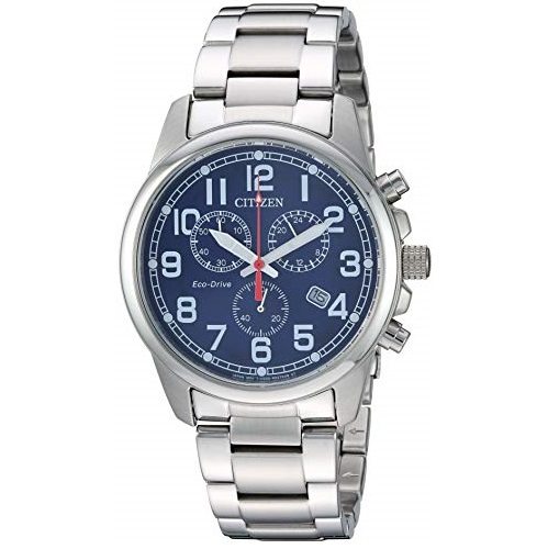 Citizen Men's Chandler Quartz Sport Watch with Stainless Steel Strap, Silver, 20 (Model: AT0200-56L), Only $121.88