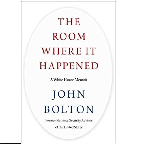 川普的原國家安全事務助理博爾頓的書：《The Room Where It Happened: A White House Memoir 事發之室：白宮回憶錄》，原價$32.50，現僅售$19.42