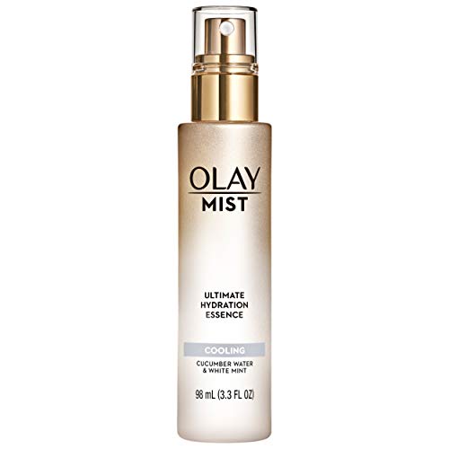 Face Mist by Olay, Cooling Facial Mist, Ultimate Hydration Essence with Cucumber Water & White Mint, 3.3 Fl Oz, Only $4.54
