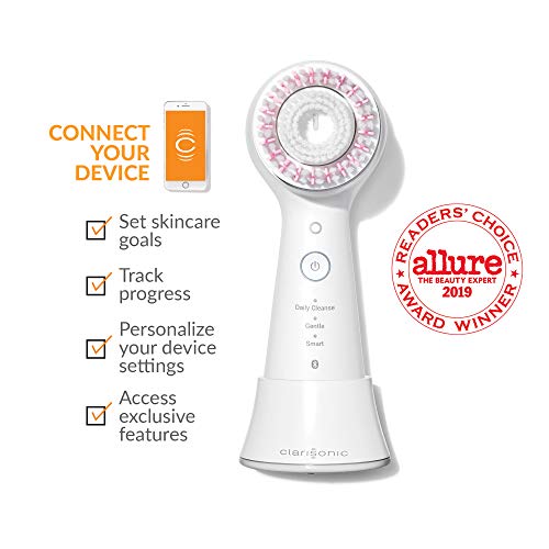 Clarisonic Mia Smart | Anti-Aging Skincare Device and Facial Cleansing Brush | Skin Tightening and Pore Refining | Suitable for Sensitive Skin $84.50