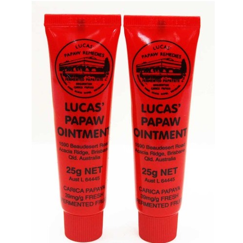 Lucas Papaw Ointment 25g Tube - TWIN Pack for value, Only $12.99