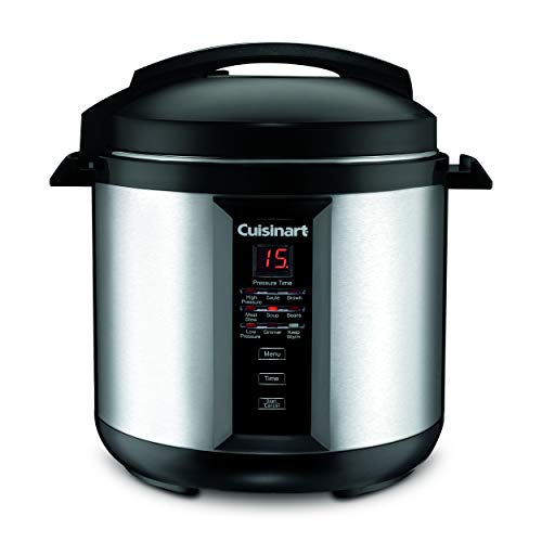 Cuisinart CPC-800 8-Quart Pressure Cooker, Silver, Only $90.81