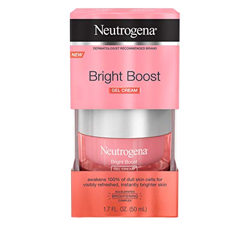 Neutrogena Bright Boost Brightening Gel Moisturizing Face Cream with Skin Resurfacing and Brightening Neoglucosamine for Smooth Skin, Facial Cream with AHA, PHA, and Mandelic Acids, Only $10.36