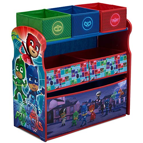 Delta Children 6-Bin Toy Storage Organizer, PJ Masks, Only $25.81, You Save $10.86 (30%)