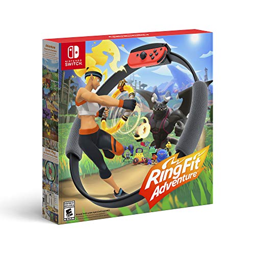减肥神器！史低价！《RingFit Adventure Nintendo Switch 健身环大冒险》 Nintendo Switch游戏，现仅售$54.99，免运费