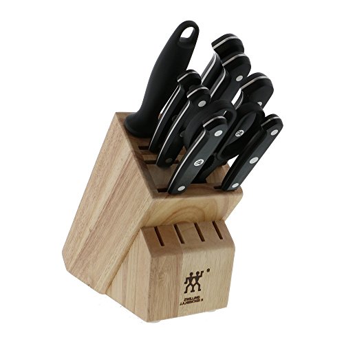 ZWILLING J.A. Henckels Zwilling gourmet 10-pc knife block set, 3.15 Pound, Only $186.51
