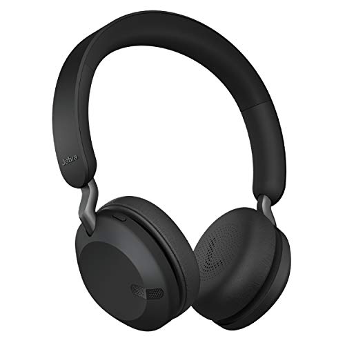 Jabra Elite 45h, Titanium Black – On-Ear Wireless Headphones with Up to 50 Hours of Battery Life, Superior Sound with Advanced 40mm Speakers – Compact, Foldable & Lightweight Design, Only $59.99