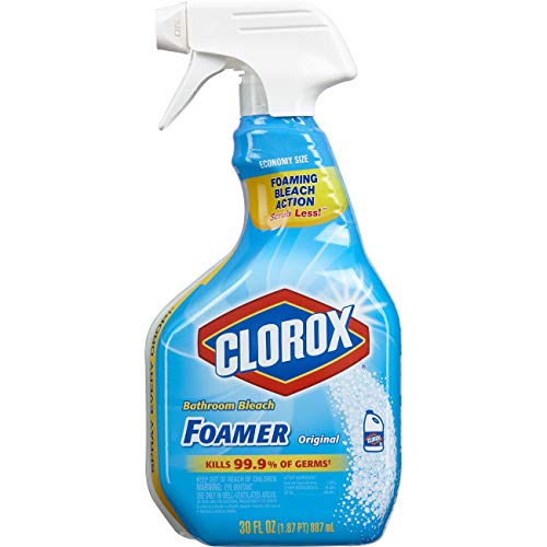 Clorox Bathroom Foamer with Bleach, Spray Bottle, Original, 30 Ounces, Only $3.38