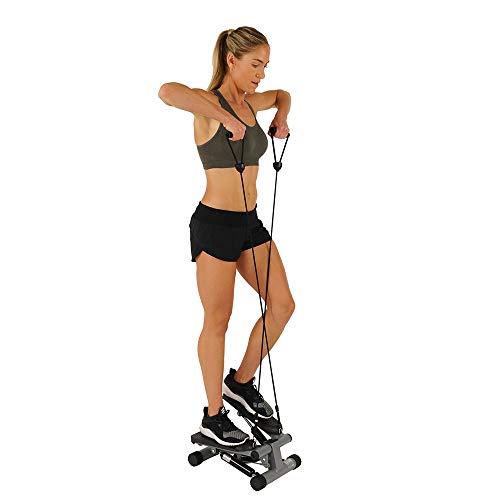 Sunny Health & Fitness Mini Stepper with Resistance Bands, Only$59.40