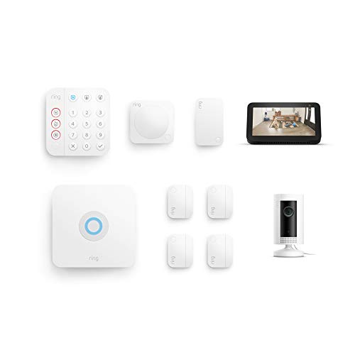 All-new Ring Alarm 8-piece kit (2nd Gen) with Ring Indoor Cam and Echo Show 5 $194.99