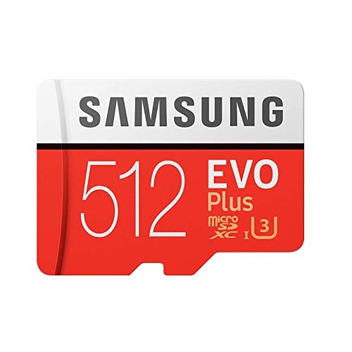 Samsung Memory MB-MC512GAEU 512 GB Evo Plus Micro SD Card with Adapter, Only $74.99