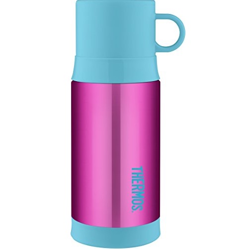 Thermos Funtainer 12 Ounce Warm Beverage Bottle, Pink/Teal, Only $7.86