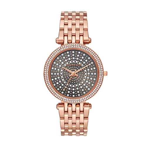 Michael Kors Women's Darci Quartz Watch with Stainless Steel Strap, Rose Gold, 8 (Model: MK4408), Only $83.98