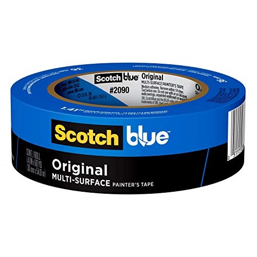 ScotchBlue Original Multi-Surface Painter's Tape, 2090, 1.41 inch x 60 yard, 1 roll, Only $4.78, You Save $3.20 (40%)