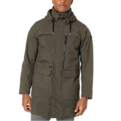 Helly Hansen Men's Waterville Long Fully Waterproof Breathable Light Primalof Insulated Parka Coat,Only $68.08