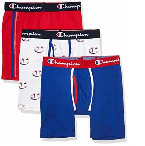 Champion Men's Everyday Comfort Cotton Stretch Boxer Briefs 3-Pack, Only $10.93, You Save $21.07 (66%)