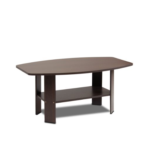 Furinno Simple Design Coffee Table, Dark Brown, Only $28.68, You Save $51.31 (64%)